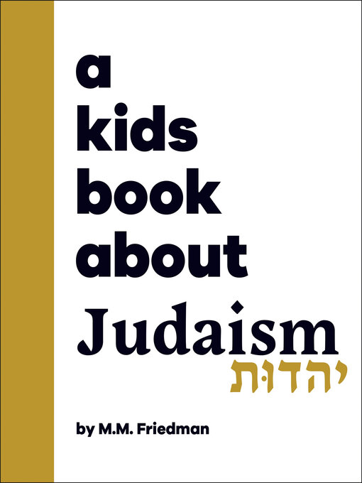 Cover image for A Kids Book About Judaism